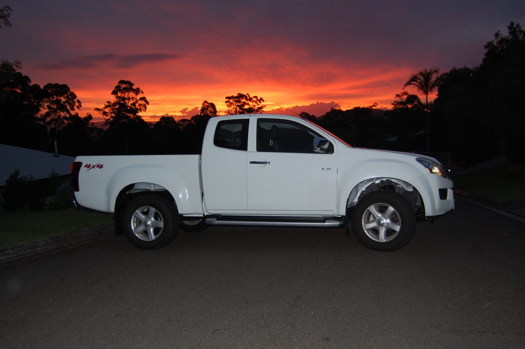 The Isuzu D-Max Space Cab. The Isuzu D-Max Space Cab.